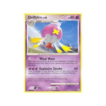 Drifblim Lv.40 (Diamond Pearl 24/130) (Reverse Holo) English - Excellent