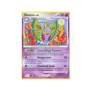 Dustox Lv.34 (Diamond Pearl 25/130) (Rare) English - Excellent