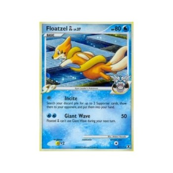 Floatzel [GL] Lv.37 (Rising Rivals 4/111) (Holo Rare ) English - Good