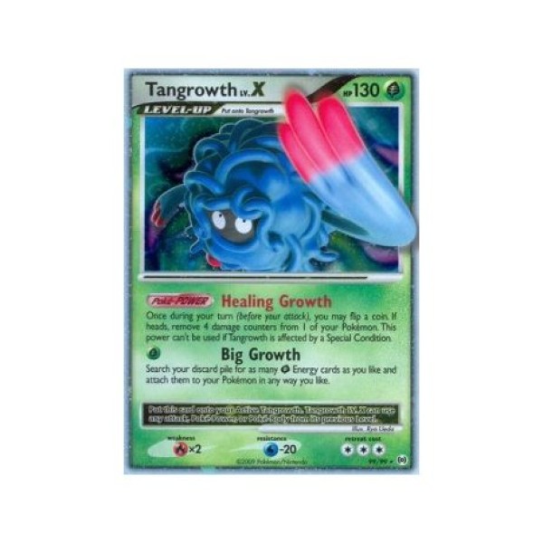 Tangrowth LV.X (Arceus 99/99) (Ultra Rare) English - Near Mint