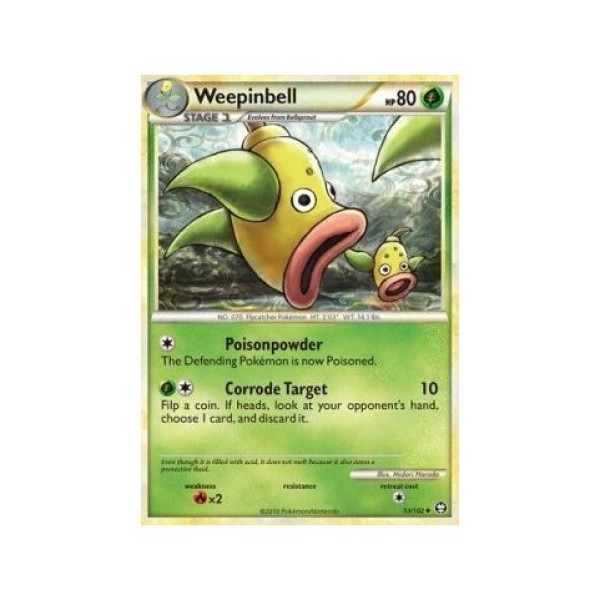 Weepinbell (Triumphant 53/102) (Uncommon) English - Excellent