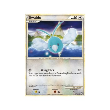 Swablu (Triumphant 78/102) (Reverse Holo) English - Excellent