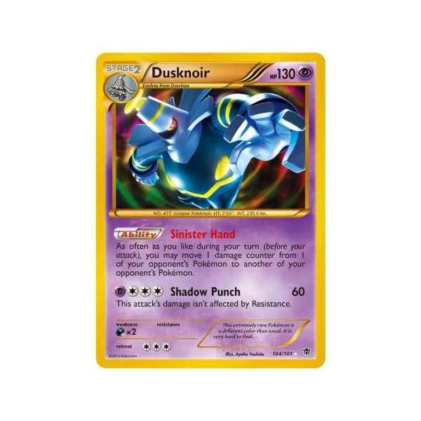 Dusknoir (Plasma Blast 104/101) (Secret Rare ) English - Near Mint