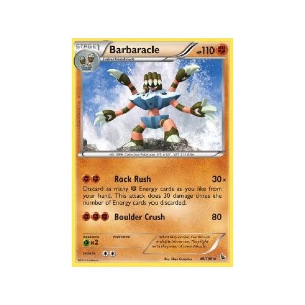 Barbaracle (Flashfire 49/106) (Rare) English - Excellent