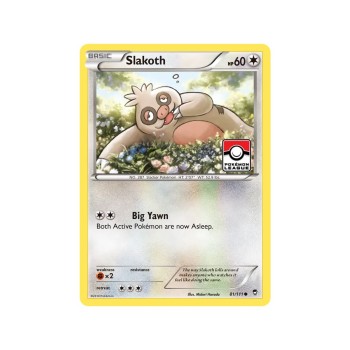 Slakoth (Furious Fists 81/111) (Reverse Holo) English - Excellent