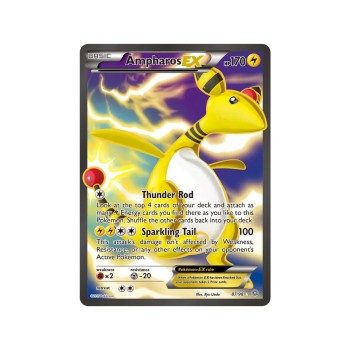 Ampharos EX (Ancient Origins 87/98) (Ultra Rare) English - Near Mint