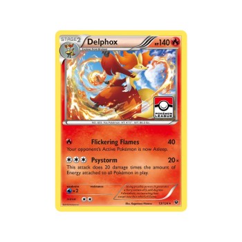Delphox (Fates Collide 13/124) (Holo Rare ) English - Excellent