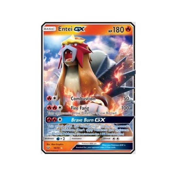 Entei GX (Shining Legends 10/73) (Ultra Rare) English - Near Mint