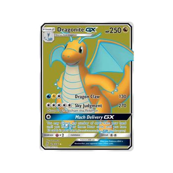 Dragonite GX (Unified Minds 229/236) (Ultra Rare) English - Near Mint