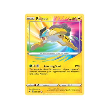 Raikou (Vivid Voltage 50/185) (Amazing Rare) English - Near Mint