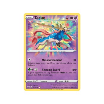 Zacian (Vivid Voltage 82/185) (Amazing Rare) English - Near Mint