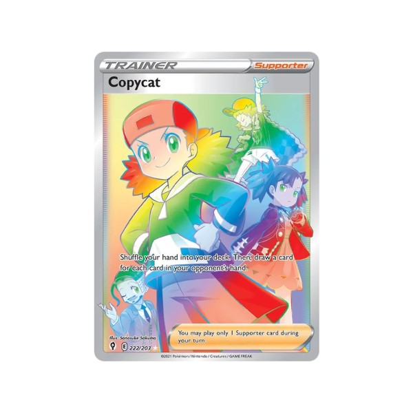 Copycat (Evolving Skies 222/203) (Rainbow Rare) English - Near Mint