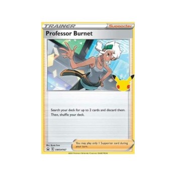 Professor Burnet (SWSH Black Star Promos 167/307) (Promo) English - Near Mint