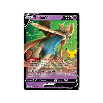 Zacian V (Celebrations 016/25) (Ultra Rare) English - Near Mint