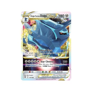 Origin Forme Dialga VSTAR (Astral Radiance 114/189) (Ultra Rare) English - Near Mint