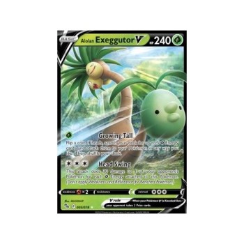 Alolan Exeggutor V (Pokemon GO 005) (Ultra Rare) English - Near Mint
