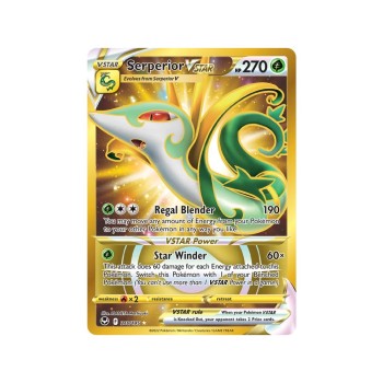 Serperior VSTAR (Silver Tempest 210/195) (Secret Rare ) English - Near Mint
