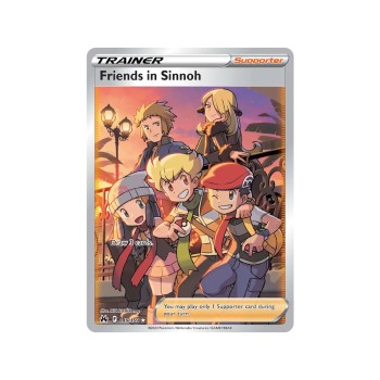 Friends in Sinnoh (Crown Zenith 149/159) (Ultra Rare) English - Near Mint