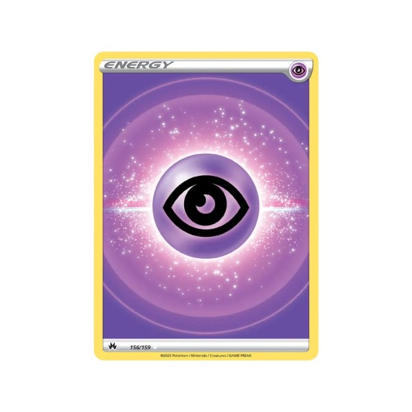 Psychic Energy (Crown Zenith 156/159) (Ultra Rare) English - Near Mint