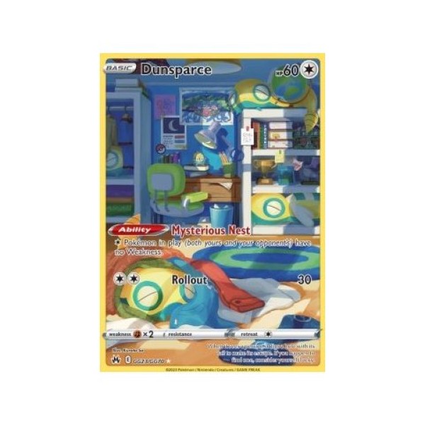 Dunsparce (Crown Zenith /159) (Illustration Rare) English - Near Mint