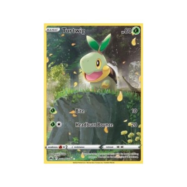 Turtwig (Crown Zenith GG31/GG70) (Illustration Rare) English - Near Mint