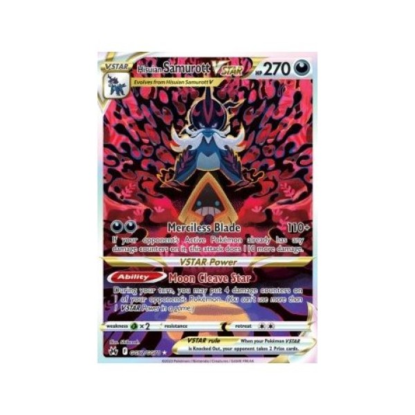Hisuian Samurott VSTAR (Crown Zenith /159) (Special Illustration Rare) English - Near Mint