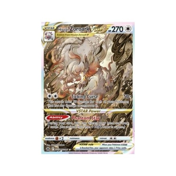 Hisuian Zoroark VSTAR (Crown Zenith /159) (Special Illustration Rare) English - Near Mint