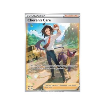 Cheren”s Care (Crown Zenith /159) (Special Illustration Rare) English - Near Mint