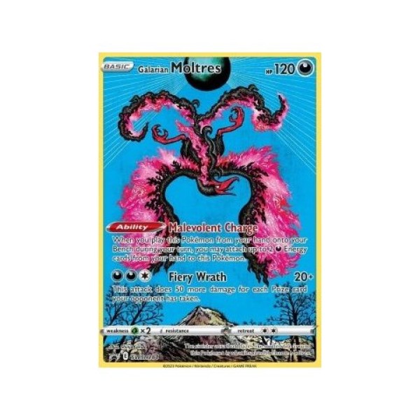 Galarian Moltres (SWSH Black Star Promos 284/307) (Promo) English - Near Mint