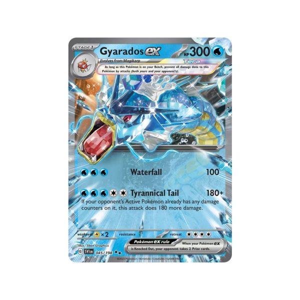 Gyarados ex (Scarlet Violet 045/198) (Double Rare) English - Near Mint