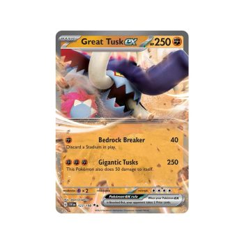 Great Tusk ex (Scarlet Violet 123/198) (Double Rare) English - Near Mint