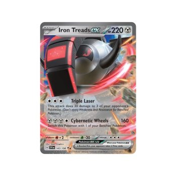 Iron Treads ex (Scarlet Violet 143/198) (Double Rare) English - Near Mint