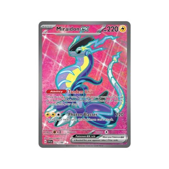 Miraidon ex (Scarlet Violet 227/198) (Ultra Rare) English - Near Mint