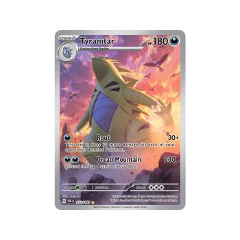 Tyranitar (Paldea Evolved 222/193) (Illustration Rare) English - Excellent