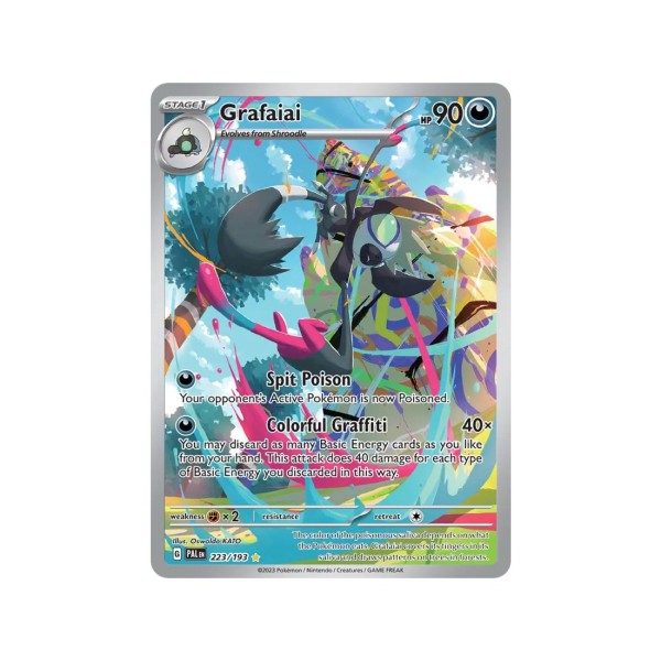 Grafaiai (Paldea Evolved 223/193) (Illustration Rare) English - Near Mint
