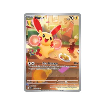 Plusle (Paradox Rift 193/182) (Illustration Rare) English - Near Mint