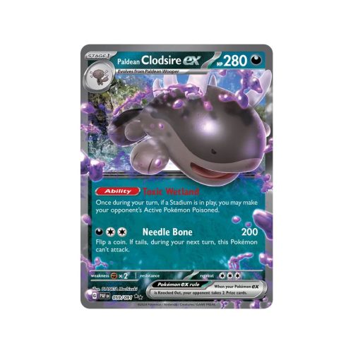 Paldean Clodsire ex (Paldean Fates 059/91) (Double Rare) English - Near Mint