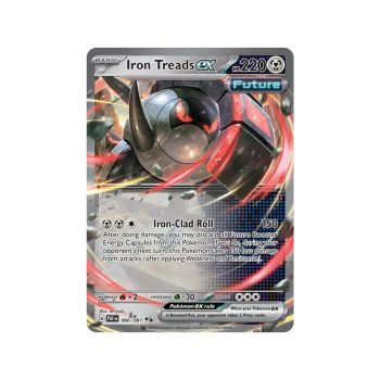 Iron Treads ex (Paldean Fates 066/91) (Double Rare) English - Near Mint
