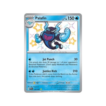 Palafin (Paldean Fates 124/91) (Shiny Rare) English - Near Mint