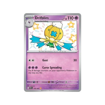 Drifblim (Paldean Fates 156/91) (Shiny Rare) English - Near Mint
