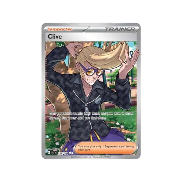 Clive (Paldean Fates 227/91) (Ultra Rare) English - Near Mint