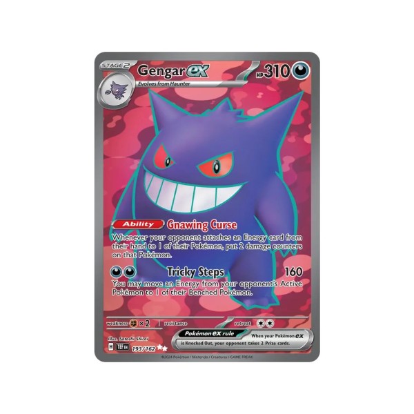 Gengar ex (Temporal Forces 193/162) (Ultra Rare) English - Near Mint