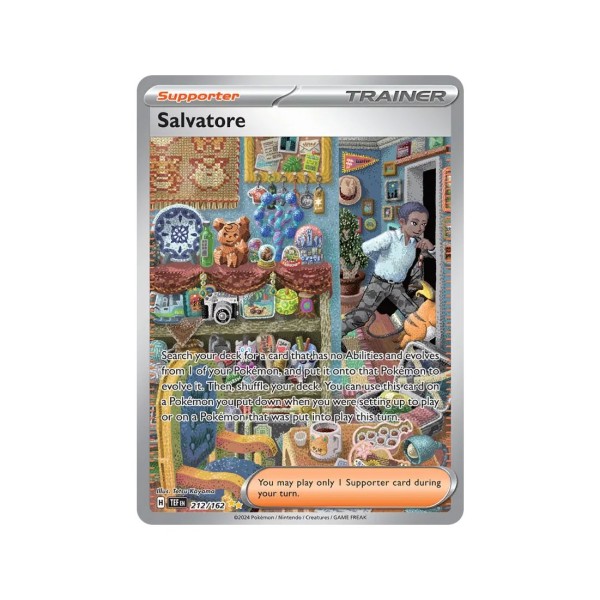 Salvatore (Temporal Forces 212/162) (Special Illustration Rare) English - Near Mint