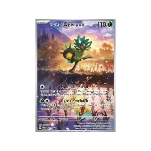 Teal Mask Ogerpon (SV Black Star Promos 123) (Promo) English - Near Mint