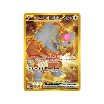 Bloodmoon Ursaluna ex (Twilight Masquerade 222/167) (Secret Rare ) English - Near Mint