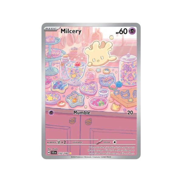 Milcery (Stellar Crown 152/142) (Illustration Rare) English - Near Mint