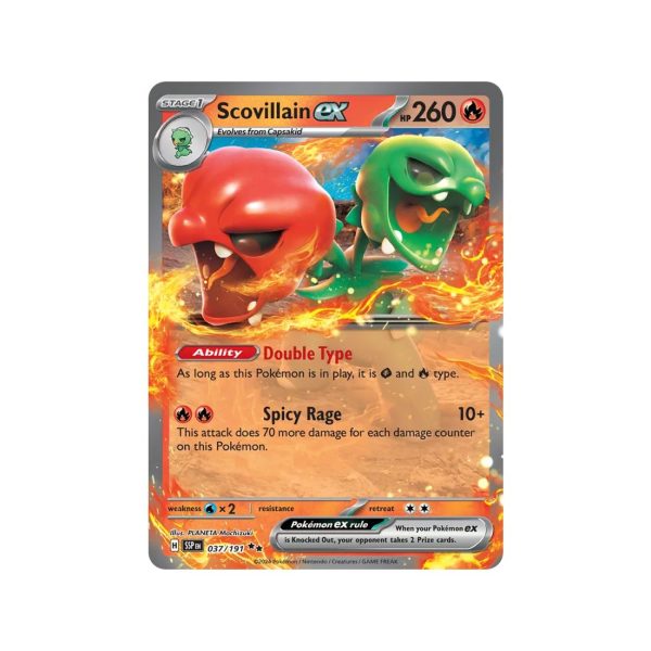 Scovillain ex (Surging Sparks 037/191) (Double Rare) English - Near Mint