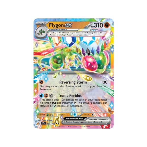 Flygon ex (Surging Sparks 106/191) (Double Rare) English - Near Mint