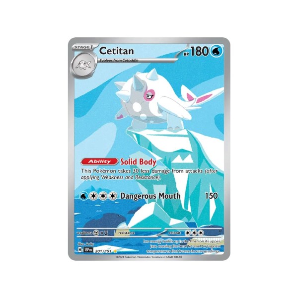 Cetitan (Surging Sparks 201/191) (Illustration Rare) English - Near Mint