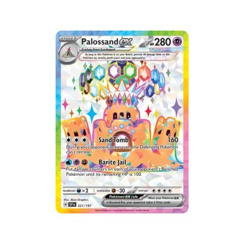 Palossand ex (Surging Sparks 221/191) (Ultra Rare) English - Near Mint